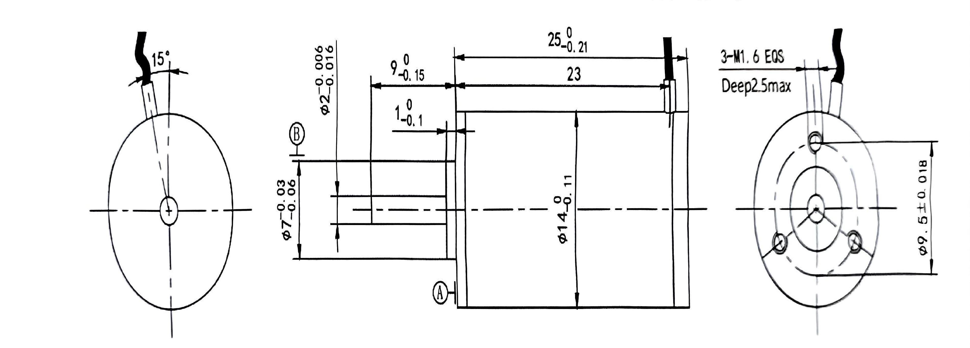 Φ14mm BLDC
